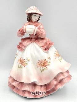 Royal Worcester figurines x 4 Sweet Posy series, Ltd Eds all same no's with CoAs
