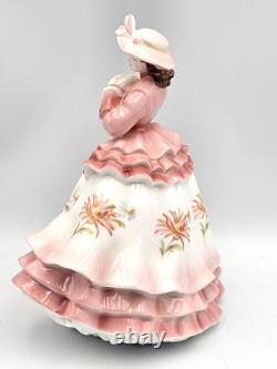 Royal Worcester figurines x 4 Sweet Posy series, Ltd Eds all same no's with CoAs