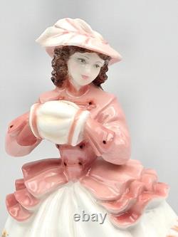 Royal Worcester figurines x 4 Sweet Posy series, Ltd Eds all same no's with CoAs