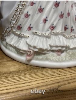 Royal Worcester limited edition porcelain figurine group titled The Tryst