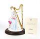 Royal Worcester'music' Graceful Arts Limited Edition Figure Model Cw338 & C. O. A