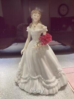 Royal worcester anniversary figurine of 2000 limited edition