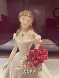 Royal worcester anniversary figurine of 2000 limited edition