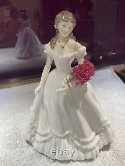 Royal worcester anniversary figurine of 2000 limited edition