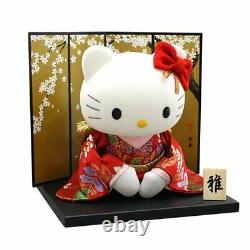 SANRIO Hello Kitty Doll Red Kimono Japanese Limited Edition Rare