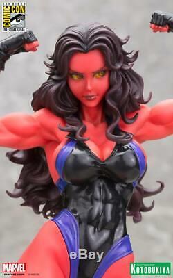 SDCC 2015 KOTOBUKIYA RED SHE HULK BISHOUJO STATUE Marvel LIMITED EDITION 1500 PC