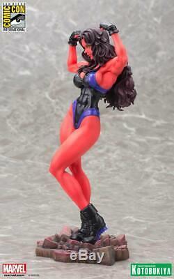 SDCC 2015 KOTOBUKIYA RED SHE HULK BISHOUJO STATUE Marvel LIMITED EDITION 1500 PC