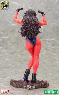 SDCC 2015 KOTOBUKIYA RED SHE HULK BISHOUJO STATUE Marvel LIMITED EDITION 1500 PC