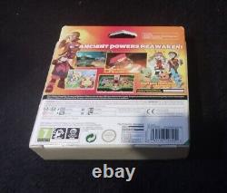 SEALED Pokémon Omega Ruby Nintendo 3DS Steelbook LIMITED EDITION + Figurine