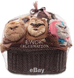 STAR WARS Ewok Celebration Limited Edition Plush Set Star Wars 9''/22.9cm