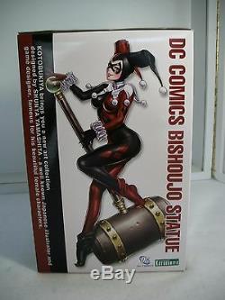 Sdcc 2013 Kotobukiya Bishoujo Harley Quinn Unmasked Statue Ltd. Ed. Misb