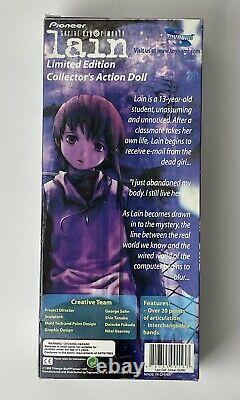 Serial Experiments Lain Urban Doll Figure 1998 Toynami RARE LIMITED EDITION