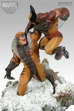 Sideshow Wolverine Vs Sabretooth Limited Edition Diorama Statue X-Men NEW