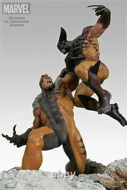 Sideshow Wolverine Vs Sabretooth Limited Edition Diorama Statue X-Men NEW