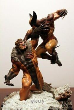 Sideshow Wolverine Vs Sabretooth Limited Edition Diorama Statue X-Men NEW