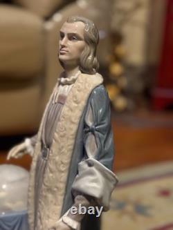 Signed Lladro 1432 Christopher Columbus Retired Limited Edition Figurine 16.5