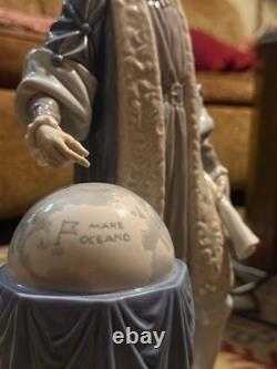 Signed Lladro 1432 Christopher Columbus Retired Limited Edition Figurine 16.5