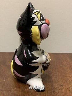 Signed Lorna Bailey Studio Pottery Cat Figure Limited Edition Of 75