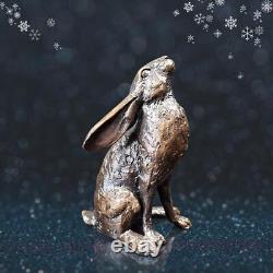 Small Hare Moongazer Bronze Figurine Michael Simpson (Limited Edition)