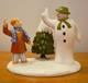 Snowman Figurine-goodbye My Friends, Limited Edition Of 1750
