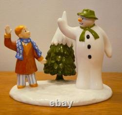 Snowman figurine-Goodbye my friends, limited edition of 1750