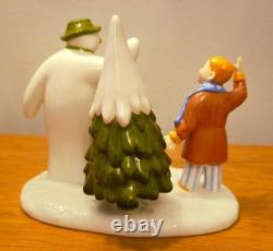 Snowman figurine-Goodbye my friends, limited edition of 1750