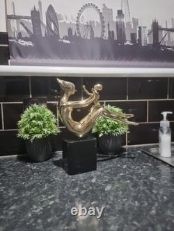 Solid Brass Statue Figurine, Limited Edition 11/1000, Beautiful item