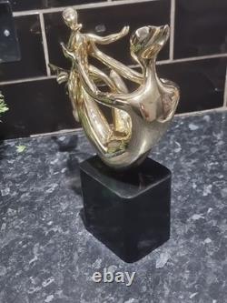 Solid Brass Statue Figurine, Limited Edition 11/1000, Beautiful item