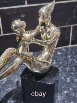 Solid Brass Statue Figurine, Limited Edition 11/1000, Beautiful item