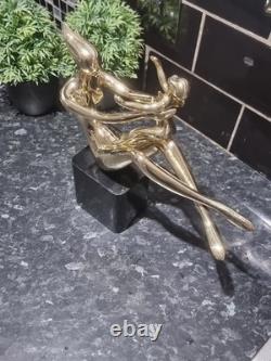 Solid Brass Statue Figurine, Limited Edition 11/1000, Beautiful item