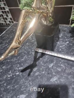 Solid Brass Statue Figurine, Limited Edition 11/1000, Beautiful item