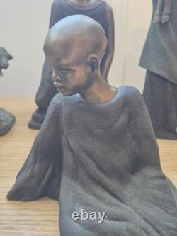 Soul Journeys African Sculpture Collection 12 Pieces Stacy Bayne Rare Set