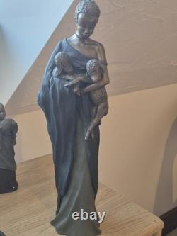 Soul Journeys African Sculpture Collection 12 Pieces Stacy Bayne Rare Set