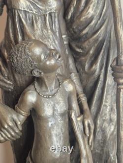 Soul Journeys Maasai Akina Devoted Family 0288/1500 Ltd Edition 43cm 2004