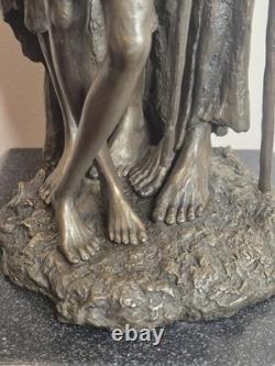 Soul Journeys Maasai Akina Devoted Family 0288/1500 Ltd Edition 43cm 2004