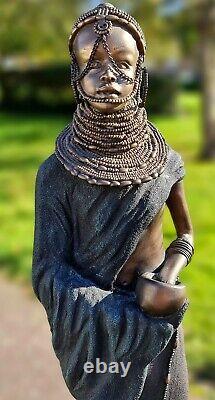 Soul Journeys Maasai figurine Sauda Dark Beauty -Limited Edition -Rare