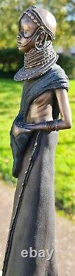 Soul Journeys Maasai figurine Sauda Dark Beauty -Limited Edition -Rare