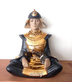 Spanish Nadal Seated Samurai Figure With Gold Detailing Limited Edition 623/1000