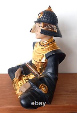 Spanish Nadal Seated Samurai Figure With Gold Detailing Limited Edition 623/1000