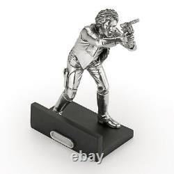 Star Wars Han Solo Limited Edition Pewter Figurine Statue Royal Selangor Offic