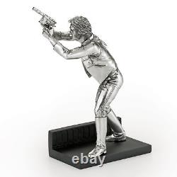 Star Wars Han Solo Limited Edition Pewter Figurine Statue Royal Selangor Offic