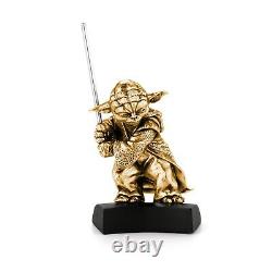 Star Wars Limited Edition Master Yoda Gilt Figurine By Royal Selangor EC4323A