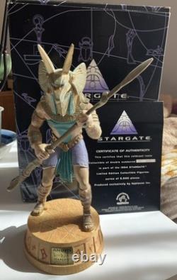 Stargate Anubis Limited Edition Applause Cast Resin Figurine with COA Box