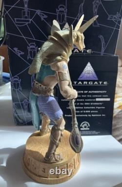 Stargate Anubis Limited Edition Applause Cast Resin Figurine with COA Box