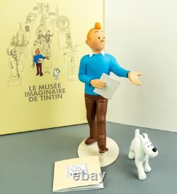 Statuette Moulinsart 46007 Tintin & Snowy Musee Imaginaire 2023 25cm Resin Model