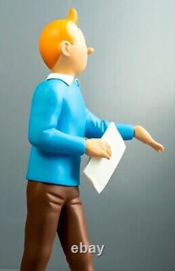 Statuette Moulinsart 46007 Tintin & Snowy Musee Imaginaire 2023 25cm Resin Model