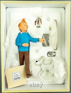 Statuette Moulinsart 46007 Tintin & Snowy Musee Imaginaire 2023 25cm Resin Model