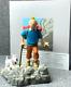 Statuette Moulinsart 47000 Tintin Hiker & Snowy Destination Moon 26cm Ltd Model