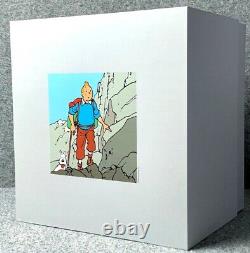 Statuette Moulinsart 47000 Tintin Hiker & Snowy Destination Moon 26cm ltd Model