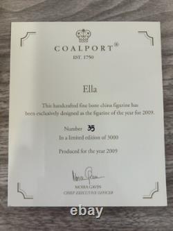Stunning Coalport Figurine of The Year 2009'Ella' Limited Edition 35 of 3000